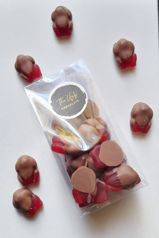 Coated Red Frogs 120g