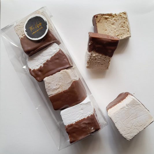 Coffee & Vanilla Marshmallow Cubes 180g